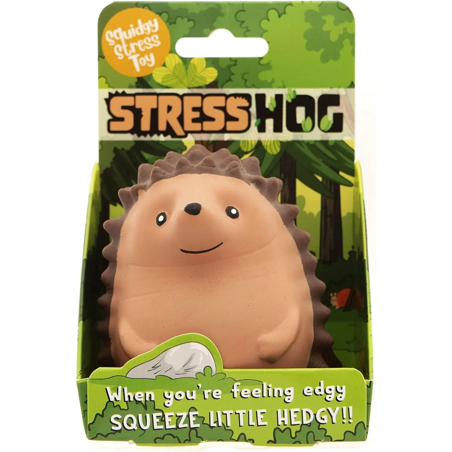 Boxer Gifts Stress Hog Toy - Unique Stress Balls for Adults & Teenagers | Squishy Fidget Toys for Anxiety - Cool Desk Accessories | Cute Hedgehog Gift